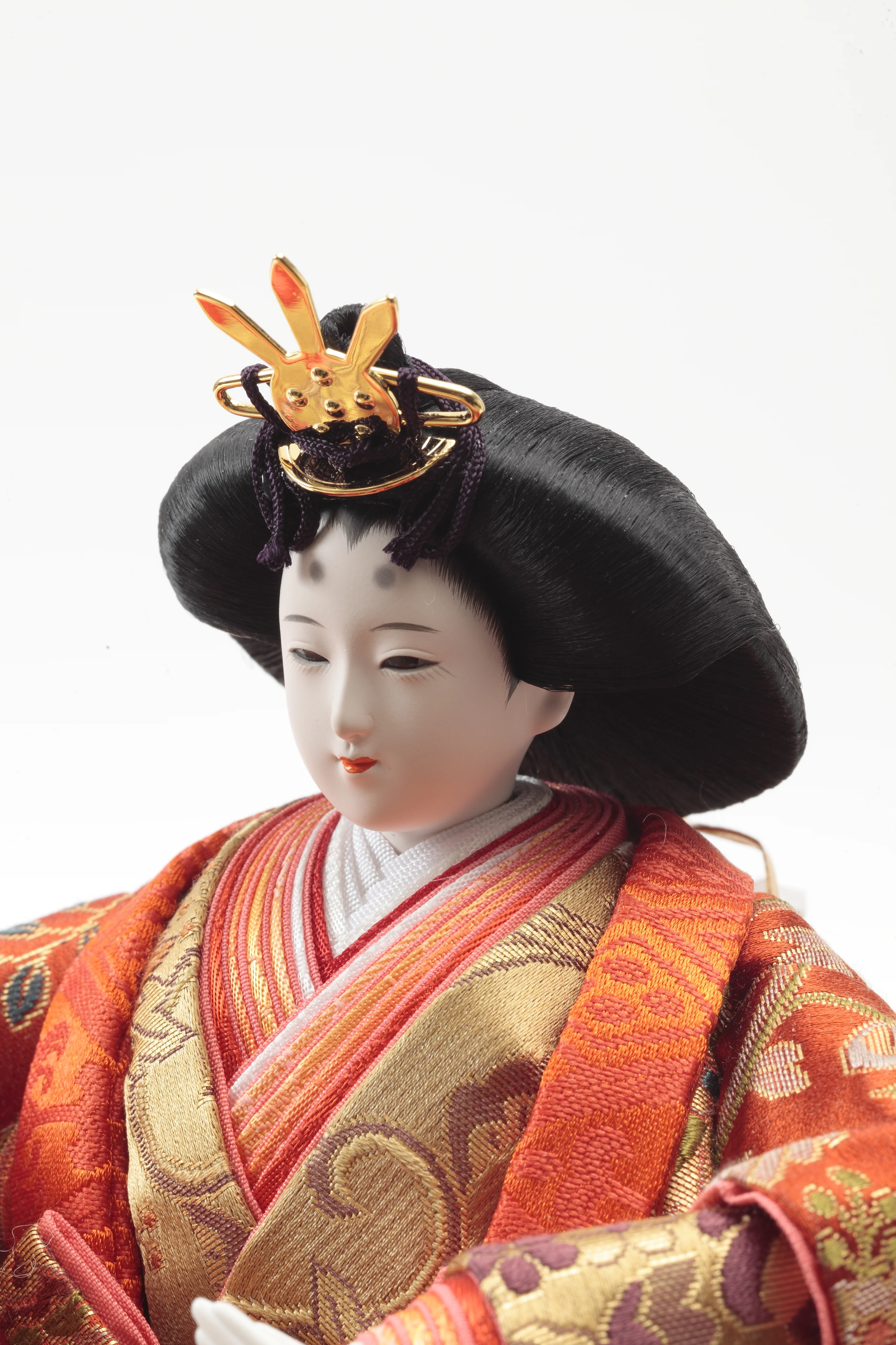 光園作 親王飾り Hina dolls by Koen - Image 11