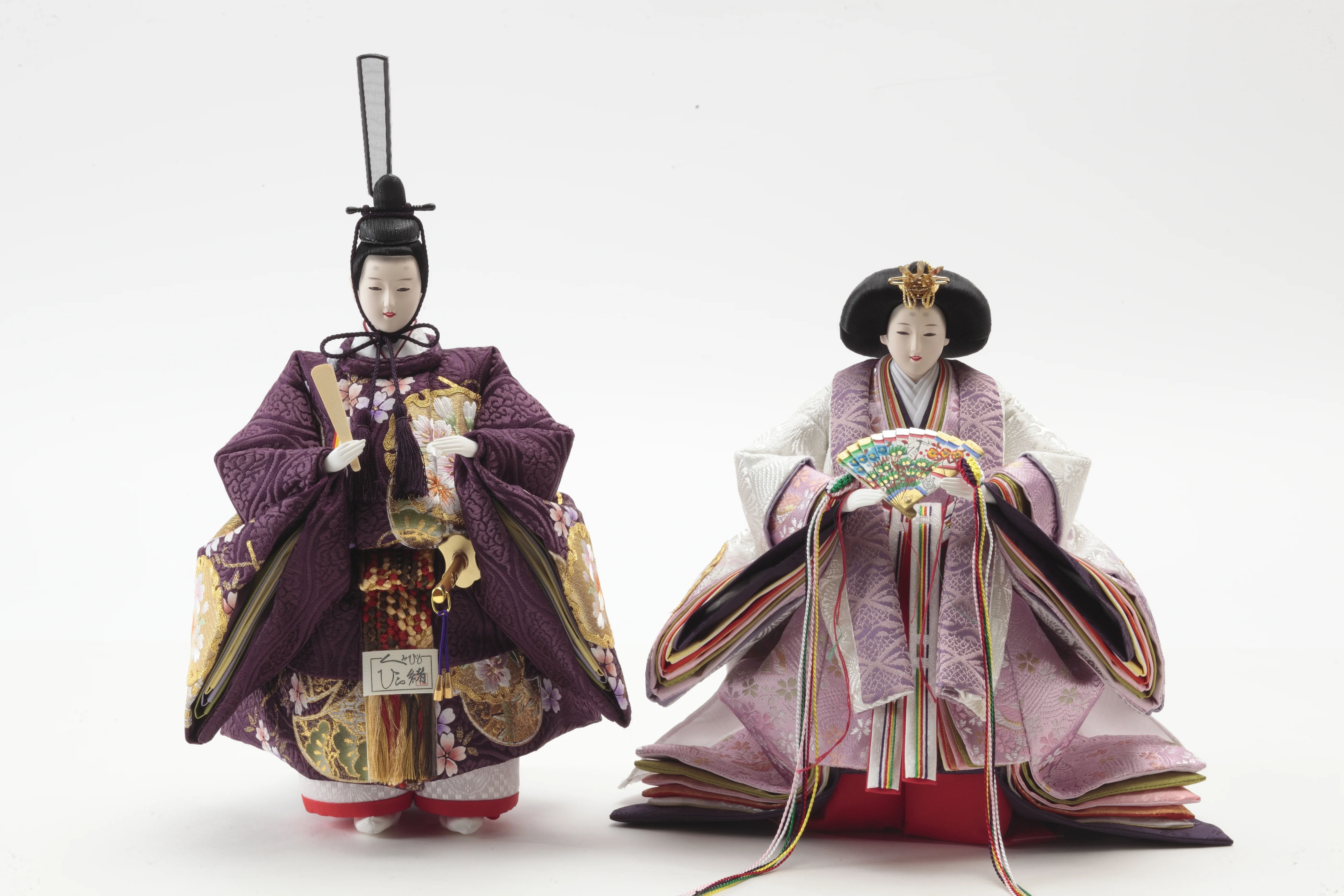 立親王飾り Standing Hina Dolls - Image 5