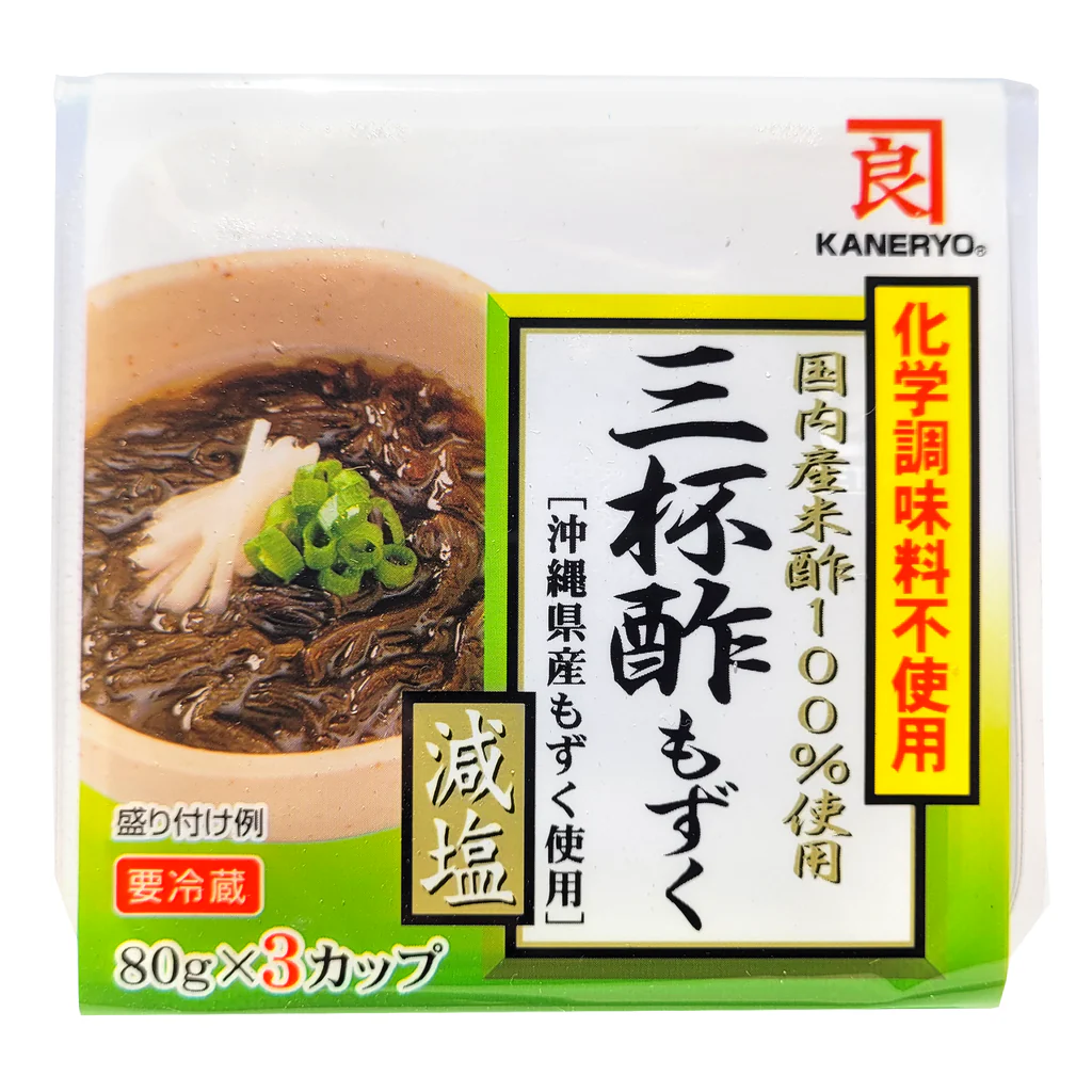 Kaneryo Ajitsuke Mozuku Sanbaizu 3p 240g