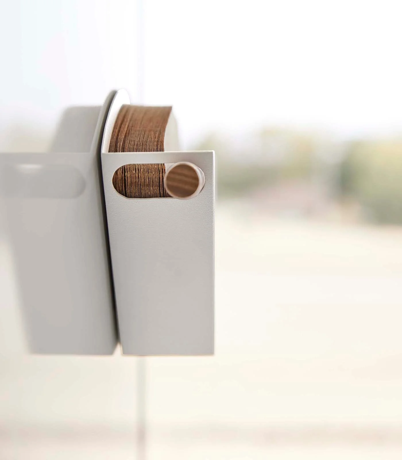 Magnetic Coffee Filter Case - Size 04 - Steel + Wood - Image 5