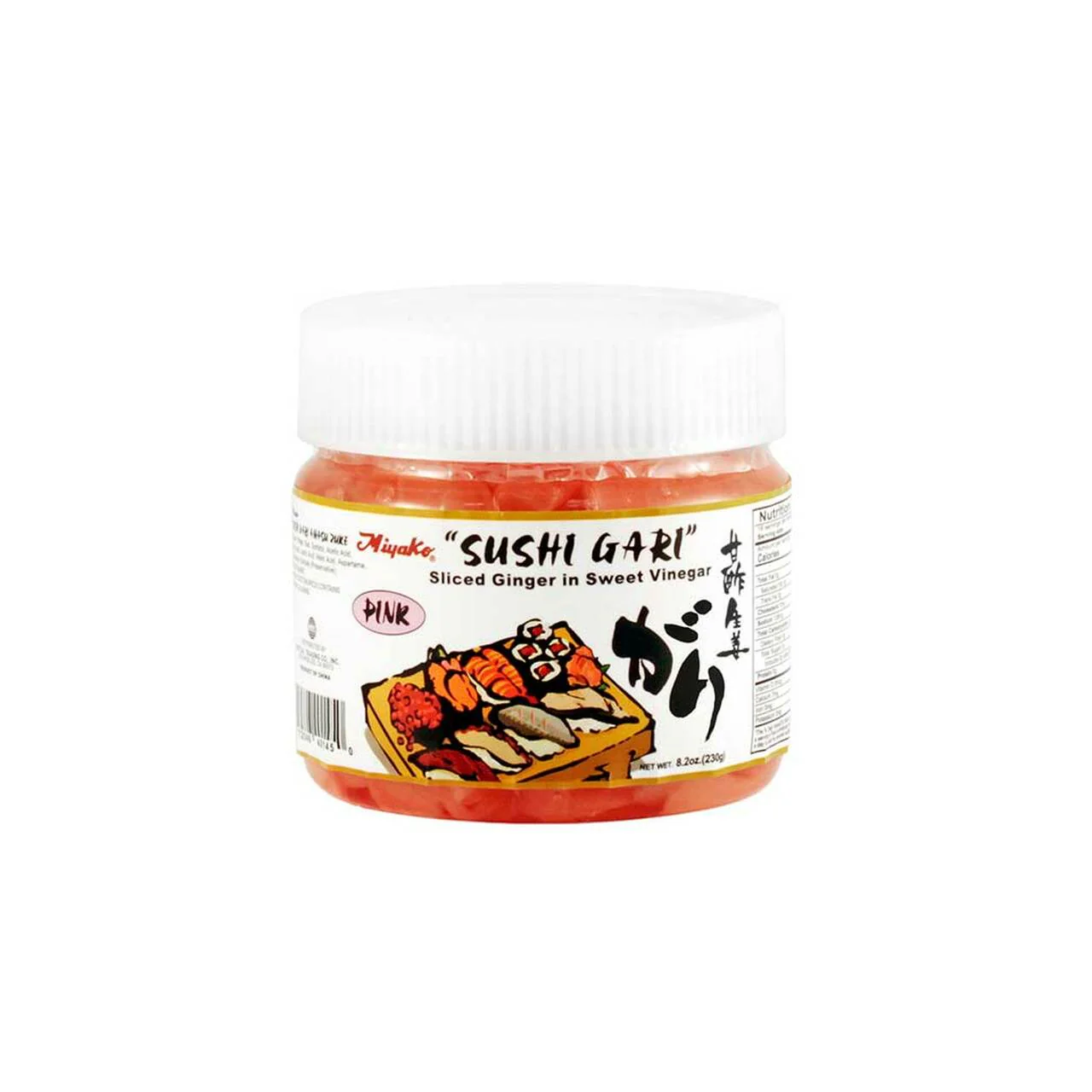 Miyako Sushi Gari Pink 230g
