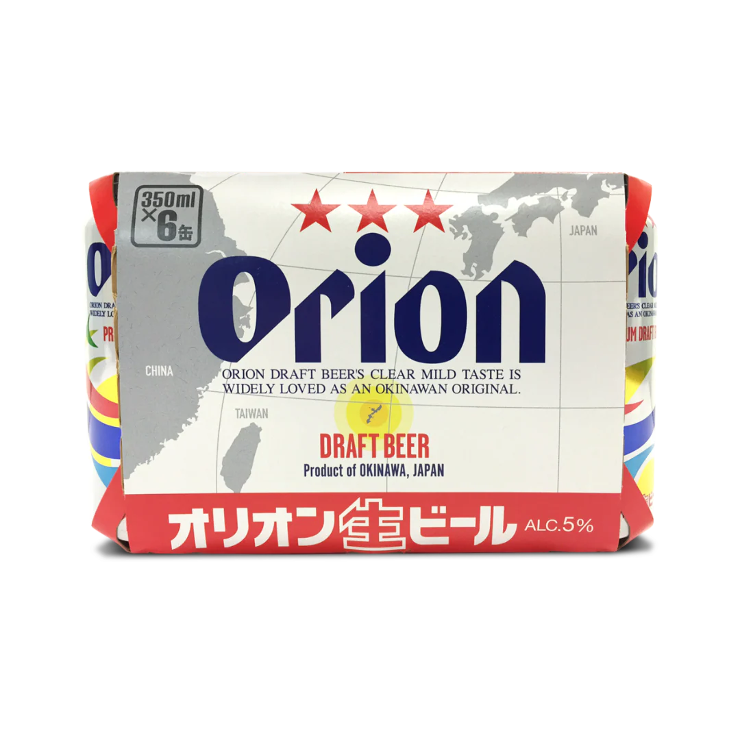ORION Draft Beer 350ml Can - Image 2