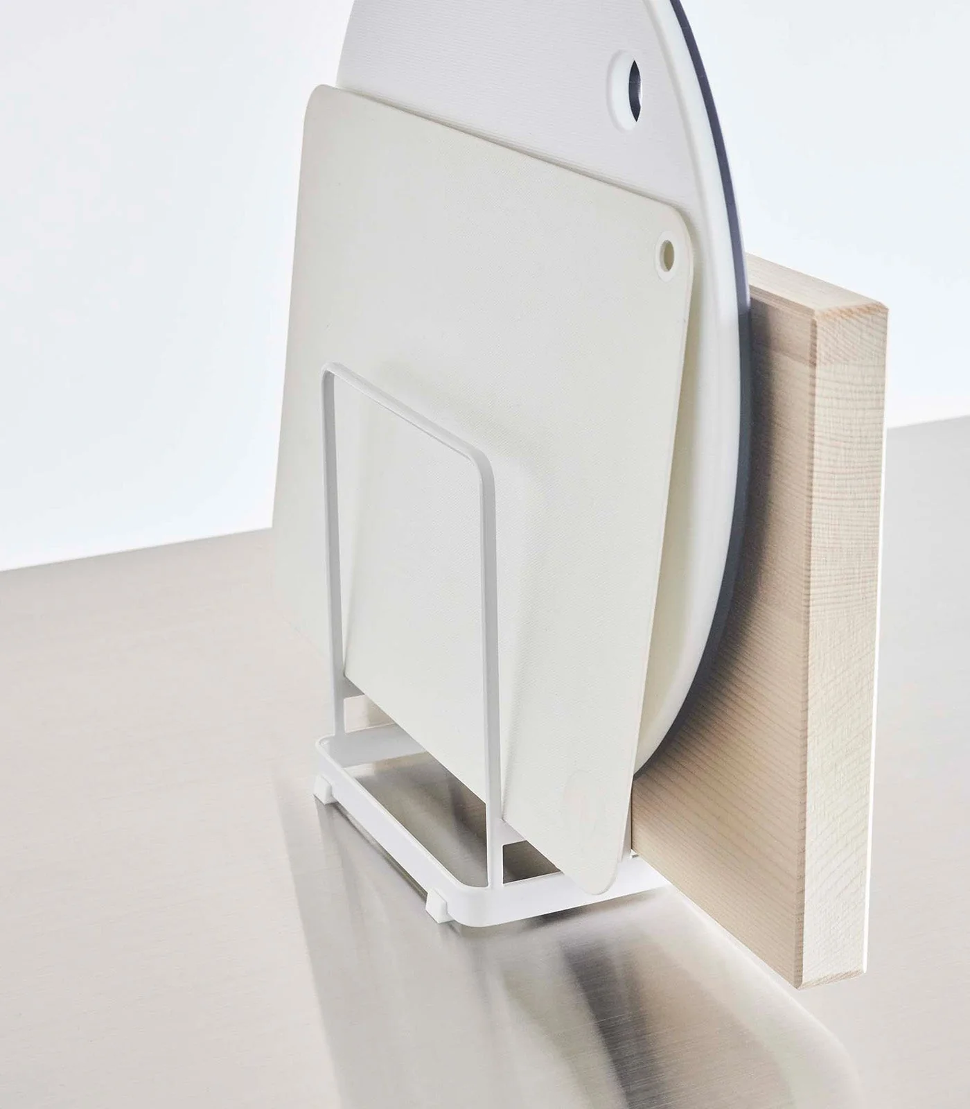 Round Cutting Board Stand - Steel - Image 5