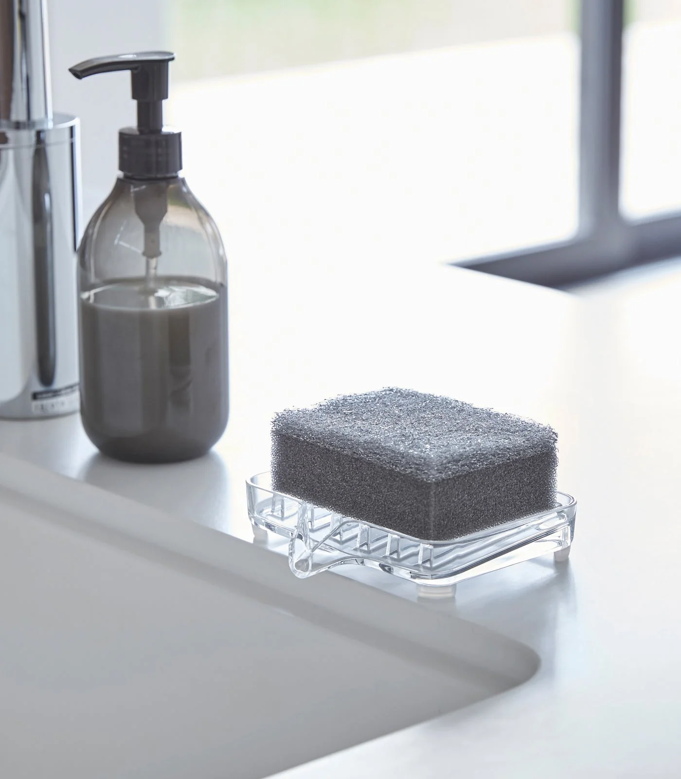 Self-Draining Soap Tray - Acrylic - Image 3
