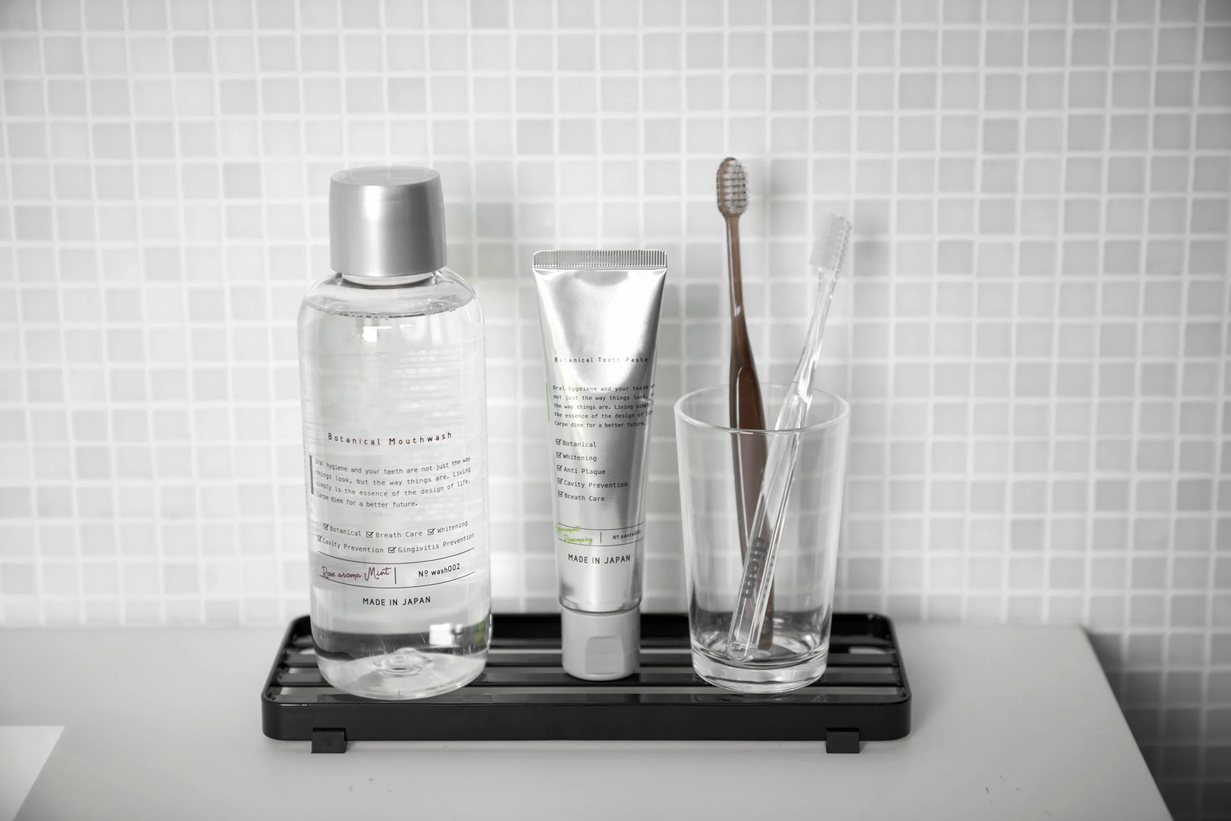 Slotted Bathroom Tray - Steel - Image 7