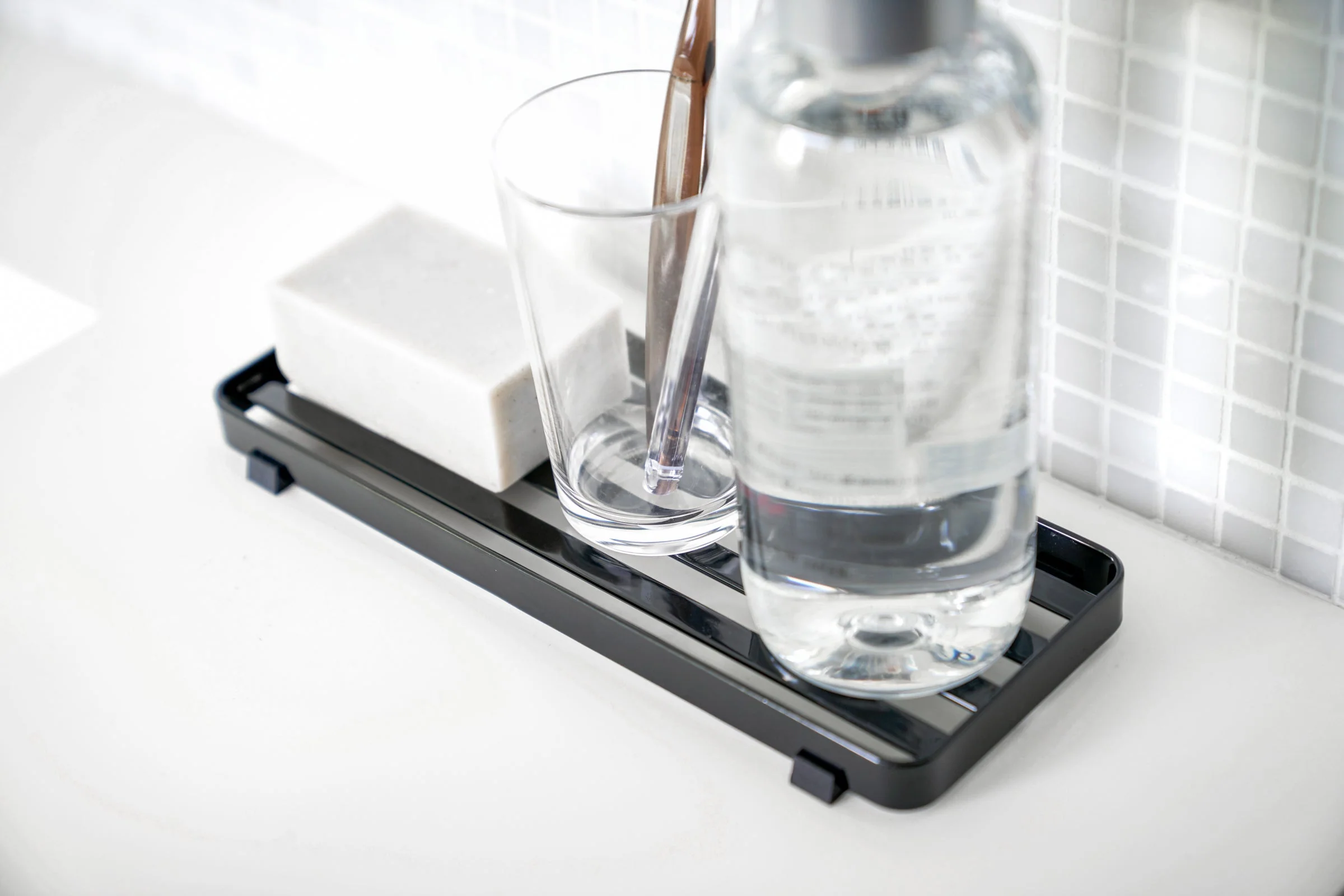 Slotted Bathroom Tray - Steel - Image 8
