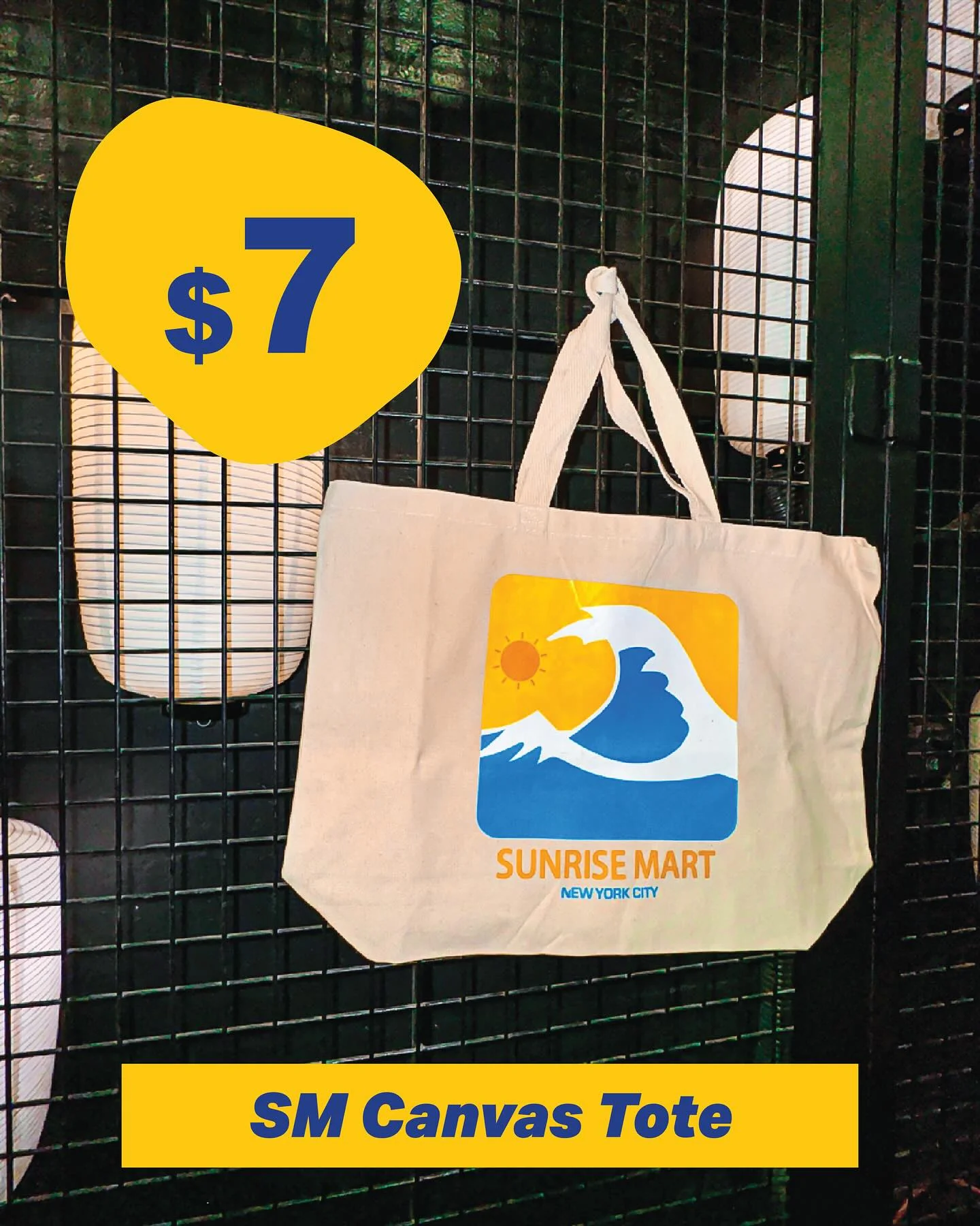 Sunrise Mart Canvas Tote Bag - Image 2