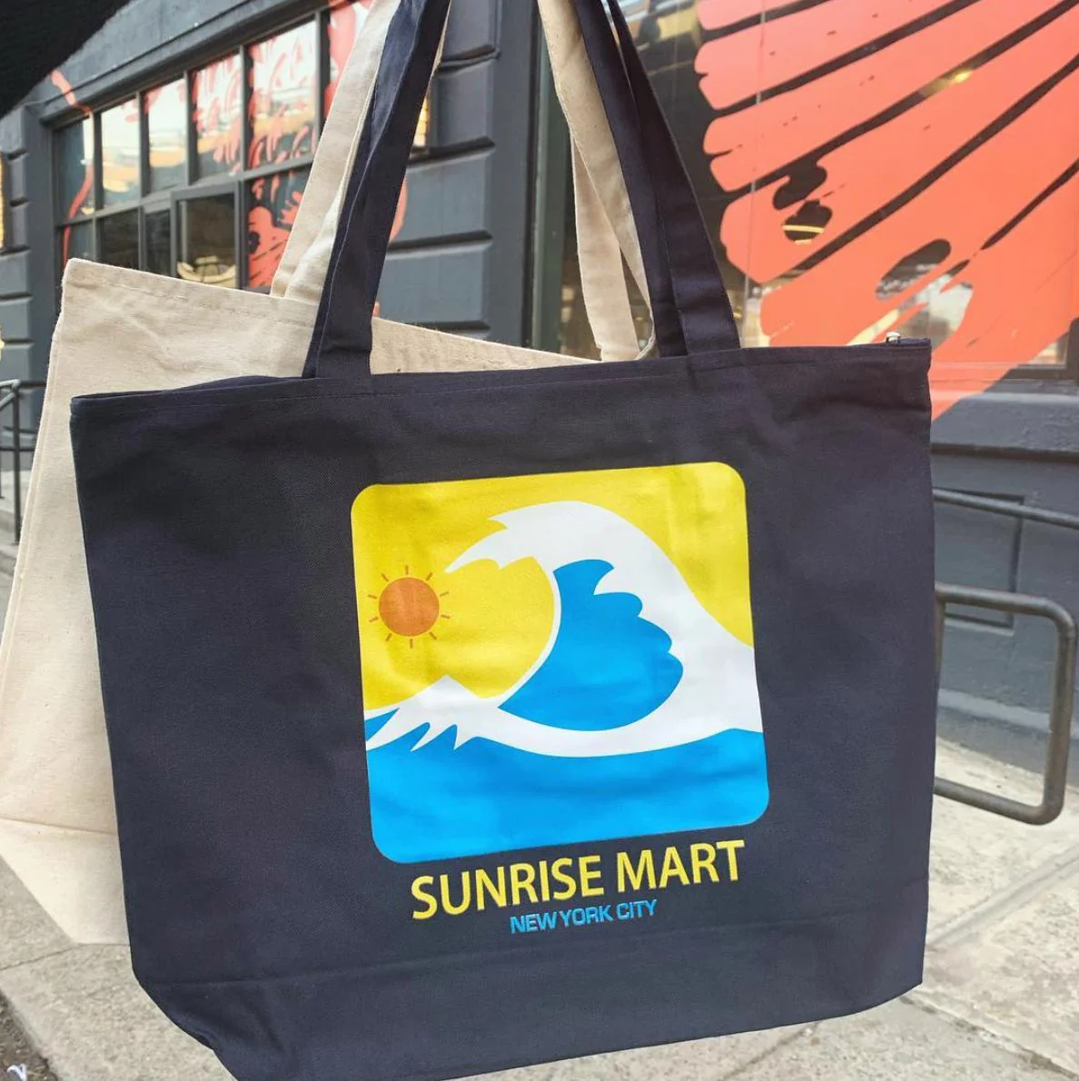 Sunrise Mart Canvas Tote Bag - Image 3