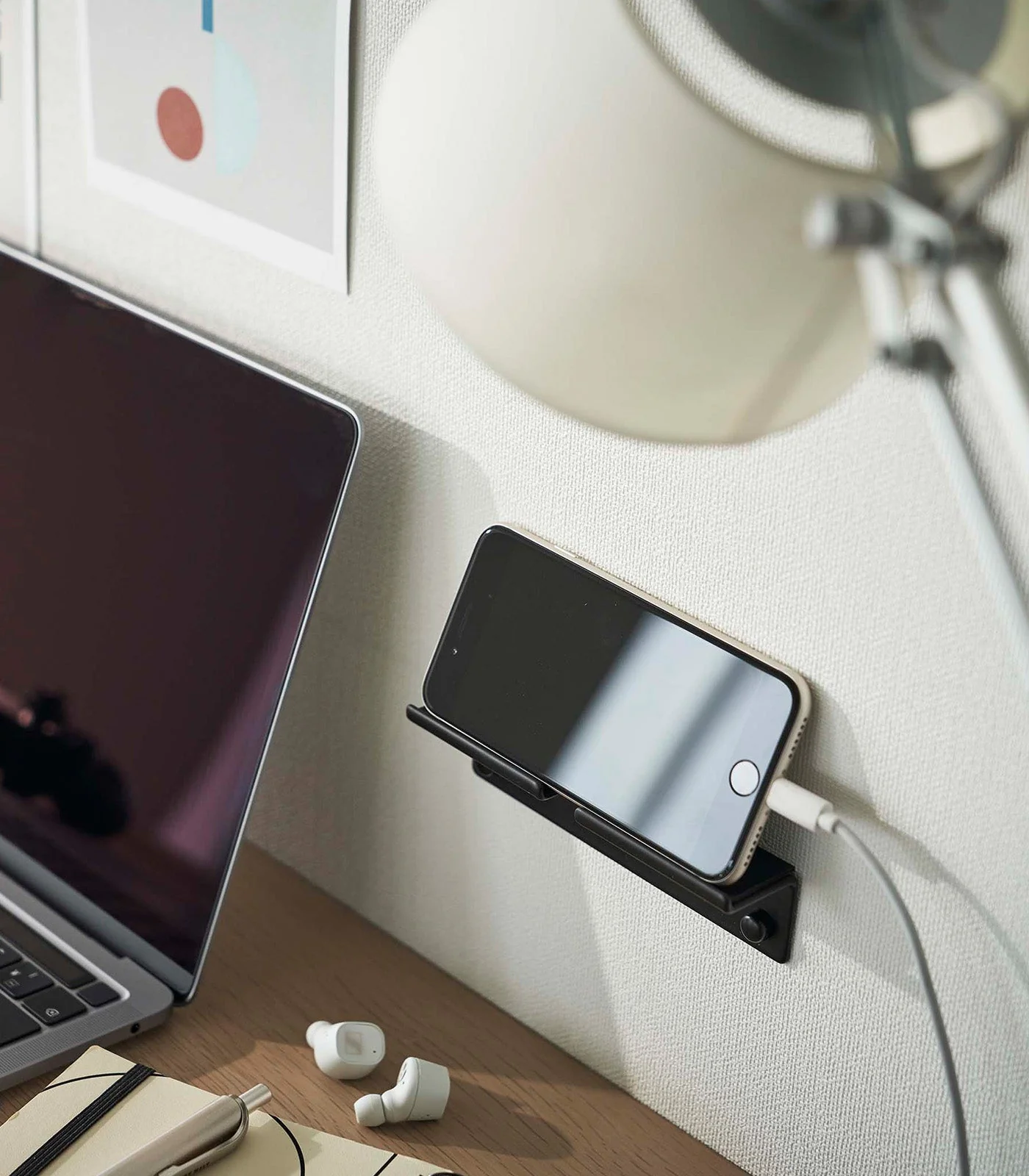Wall-Mounted Phone Holder - Steel - Image 9
